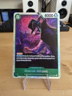 Dracule Mihawk OP12-030 SR Legacy of the Master One Piece Card Game - Image 1