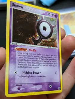 Unown Y - Y/28 - Pokemon Ex Unseen Forces Holo Rare Card LP - Image 3