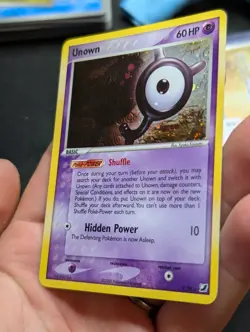 Unown Y - Y/28 - Pokemon Ex Unseen Forces Holo Rare Card LP - Image 4