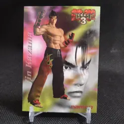 Jin Kazama TEKKEN 3 1998 Epoch Namco Official Collection Cards Japan #056 - Image 1