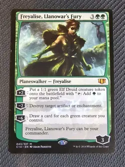 Freyalise, Llanowar's Fury Commander 2014 Regular - Image 1