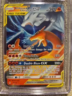 Pokemon Reshiram & Charizard GX (2019) Unbroken Bonds-20/214 -Holo CGC MINT 9 - Image 3
