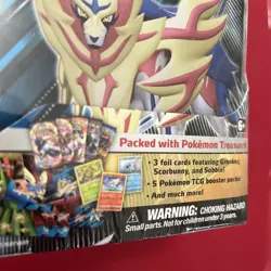 Pokemon TCG 2020 Spring Collector's Chest Lunch Box Tin Sword & Shield SEALED - Image 2