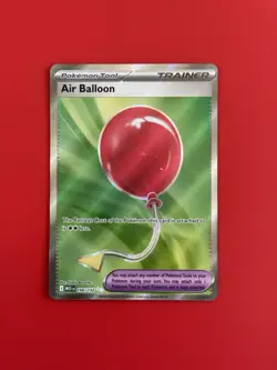 Pokemon TCG Air Balloon Full Art Ultra Rare 166/132 Mega Evolution English - Image 1