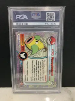 PSA 10 Weepinbell 1999 Topps Pokemon TV Series #70 - Image 2