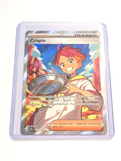 Crispin 164/142 Trainer Ultra Rare Holo Stellar Crown POKEMON TCG SCR ENGLISH - Image 3