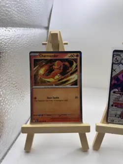 Charizard ex SVP 056 Pokemon Promo Full Art Card NM + Charmander, Sleeves + Case - Image 3