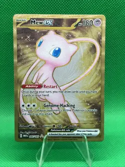Pokemon TCG Mew ex - (151 Metal Card) 205/165 Sv: Scarlet & Violet 151 Rare NM - Image 1