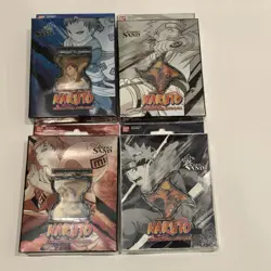 Set Of 4 Naruto Card Game CCG - Curse of the Sand Factory Sealed Starter Decks - Image 1