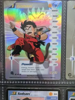 Dragon Ball Z CCG Gohan Score Card Bundle ×9 Inc Some Holo Foil 181 194 164 165 - Image 2