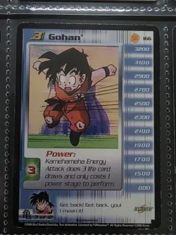 Dragon Ball Z CCG Gohan Score Card Bundle ×9 Inc Some Holo Foil 181 194 164 165 - Image 5