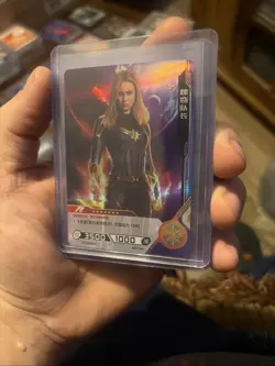 CAPTIAN MARVEL R MW01-065 Kayou Marvel Hero Battle Series 1 Card - Image 3
