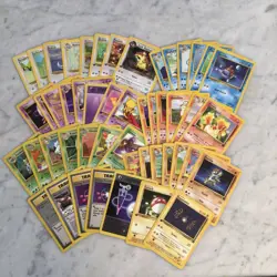 Pokemon Card Lot 1999 WOTC 50 Different Cards All 1st Edition Or Uncommon NM - Image 1