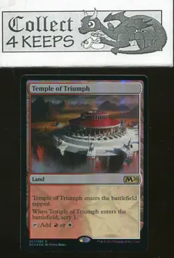 Temple of Triumph Promo Pack Foil Core 2020 (Rare Near Mint) - Image 1