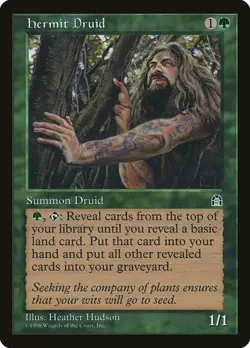 MTG - Hermit Druid - Stronghold - Magic the Gathering - Image 1