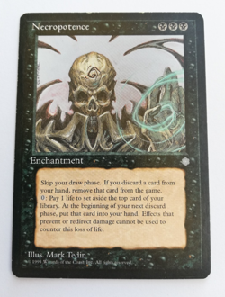 MTG | Necropotence | English | Ice Age | LP-GD - Image 1