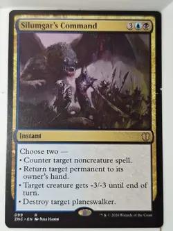 Silumgar's Command - Commander: Zendikar Rising - Magic the Gathering MTG Nice! - Image 1