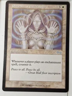 Presence of the Master - Urzas Saga - Magic the Gathering MTG Nice! - Image 1