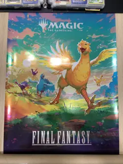 Foil Poster Chocobo Final Fantasy MTG Magic The Gathering Promo - Image 1