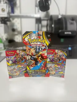 🔥 2 X Pokemon TCG: Mega Evolution - Booster Bundle and 1 Booster Sleeve🔥 - Image 1