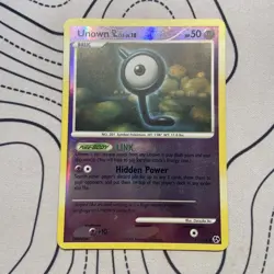 Pokemon Cards: Great Encounters Reverse Holo: Unown L 91/106 MP - Image 1