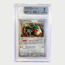 BGS 9 Mint Pokemon Rayquaza Ex Japanese Constructed Starter Deck 2004 - Image 1