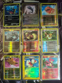 🫧Vintage Pokemon Collection Lot Binder Espeon + Machamp.NM-LP+.Crispy!🤌#6 - Image 4