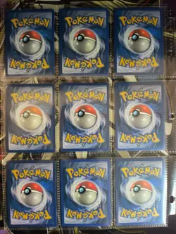 🫧Vintage Pokemon Collection Lot Binder Espeon + Machamp.NM-LP+.Crispy!🤌#6 - Image 5