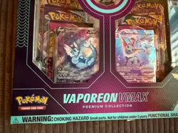 Pokemon Vaporeon VMAX Premium Collection Box Brand New Sealed - Image 2