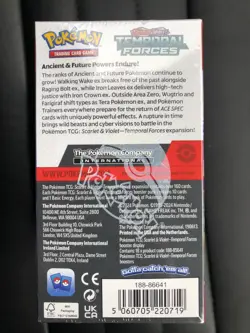 Temporal Forces Half Booster Box (18 Packs) New & Sealed Pokemon UK Stock - Image 3