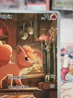 Vulpix #138/132 Pokemon Mega Evolution Illustration Rare, Freshly Packed - Image 3
