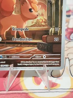 Vulpix #138/132 Pokemon Mega Evolution Illustration Rare, Freshly Packed - Image 5