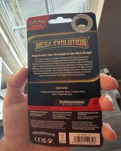 TCG Pokemon: Mega Evolution Checklane Blister Single Pack Sealed (Random Promo) - Image 2