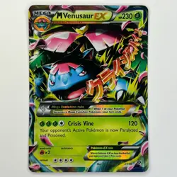 Mega M Venusaur EX 2/146 XY Base Set Holo - Near Mint 2014 Pokemon TCG English - Image 2