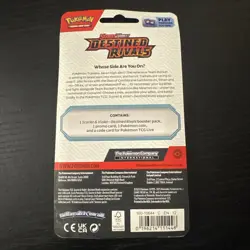 Pokemon TCG Destined Rivals Sealed Checklane Blister (CASE FRESH, 100% UNOPENED) - Image 4