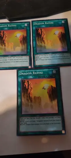 3 Yu-Gi-Oh! TCG Dragon Ravine Astral Pack Seven Ap07-En012 Unlimited Super Rare - Image 1