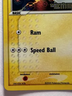 Pokemon Card Voltorb 71/106 Reverse Holo Stamp EX Emerald 2005 ENG NEAR MINT - Image 5