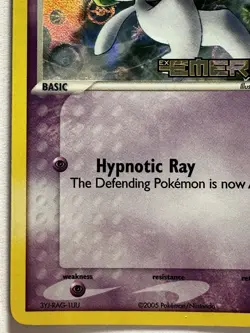 Pokemon Card Ralts 61/106 Reverse Holo Stamp EX Emerald 2005 ENG NEAR MINT - Image 5