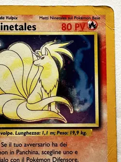 Pokemon Card Game Ninetales N° 12/102 Holo Base Set 1999 WOTC ITA POOR - Image 4