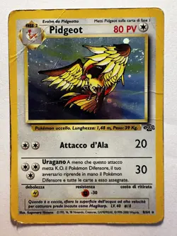 Pokemon Card Game Pidgeot N° 8/64 Holo Jungle 1999 WOTC ITA POOR - Image 2