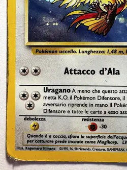 Pokemon Card Game Pidgeot N° 8/64 Holo Jungle 1999 WOTC ITA POOR - Image 5
