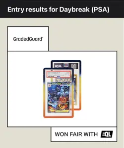 GradedGuard PSA daybreak Limited Edition Card Protector PRESALE CONFIRMED ORDER - Image 1