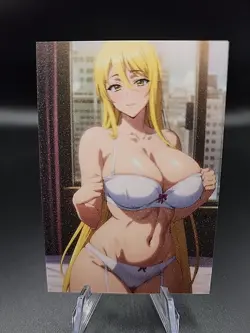 Shizuka Marikawa High School Of The Dead Anime Waifu Card Doujin ACG Goddess - Image 1