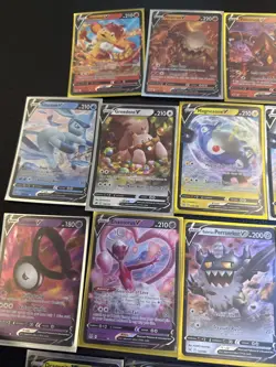 Pokemon TCG Card Bundle 18 Pokemon V Cards - Image 2
