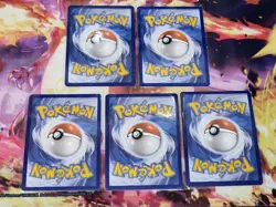 Kingdra, Munkidori, Revavroom EX Shrouded Fable Pokemon 5 Card LOT Cosmo Holos. - Image 2