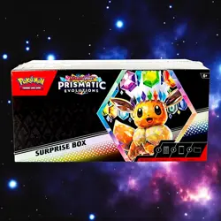 Pokemon TCG Scarlet & Violet Prismatic Evolutions Surprise Box - Factory Sealed - Image 1