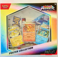Pokemon TCG: "Prismatic Evolutions Poster Collection Box" ~ Sealed ~ *Brand New* - Image 1