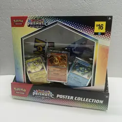 NEW Pokemon Prismatic Evolutions Poster Collection Sealed Display Set Of 6 Boxes - Image 1