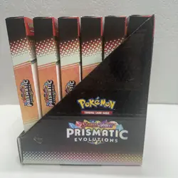 NEW Pokemon Prismatic Evolutions Poster Collection Sealed Display Set Of 6 Boxes - Image 2