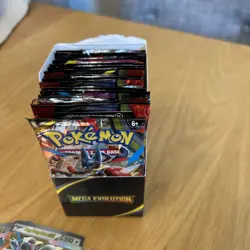 Pokemon TCG Mega Evolutions Half Booster Box (18 Packs) Unsealed - Image 4